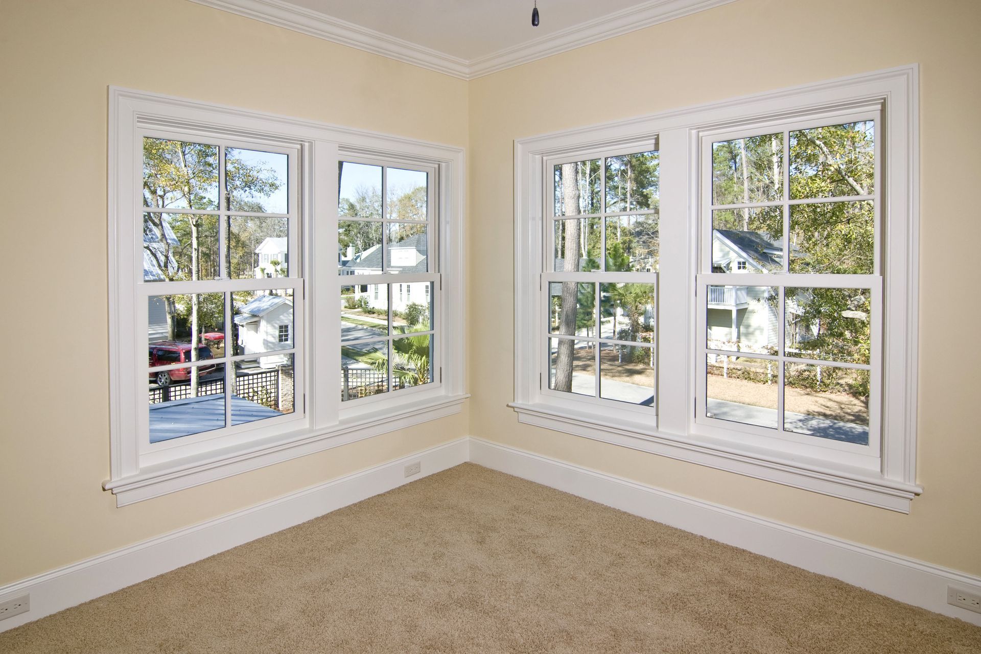 Andersen replacement windows installed in a Western Pennsylvania home